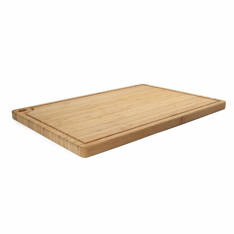 Custom Laser Engraved Bamboo Cutting Board, Brushed Name