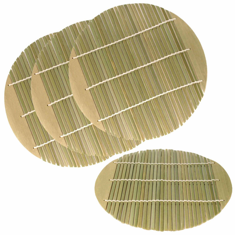 Dia Green Bamboo Steamer liners Kitchen Mat Rack Steamer Pad Inserts