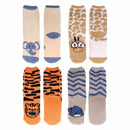 Fuzzy Cozy Animal Socks Assortment