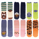 Fuzzy Cozy Animal Socks Assortment