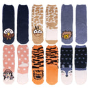 Fuzzy Cozy Animal Socks Assortment