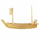 Large Wooden Sushi Display Serving Tray Boat