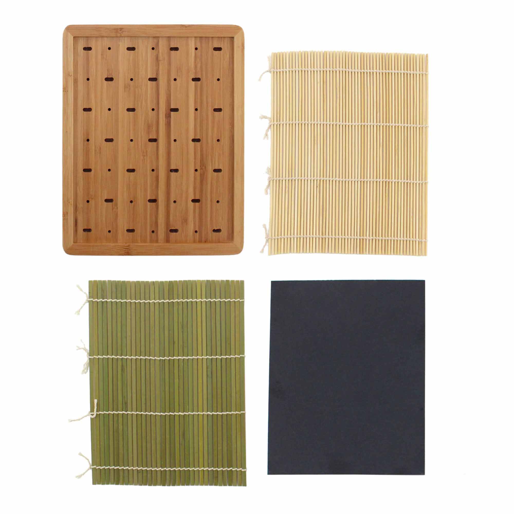 Bamboo Sushi Tray Skewer Holder