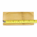 Rectangular Oval Small Bamboo Dishes