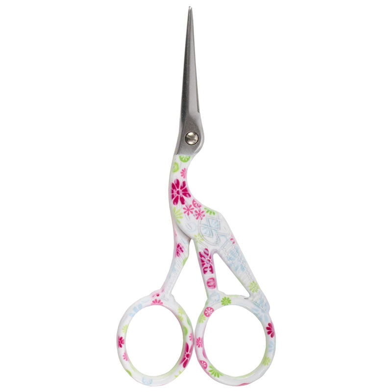 White, sharp, pointed tip scissors