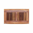Strand Woven Bamboo Floor Register Vent Cover - 6" x 11.8"