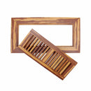 Strand Woven Bamboo Floor Register Vent Cover - 6.75" x 12.63"