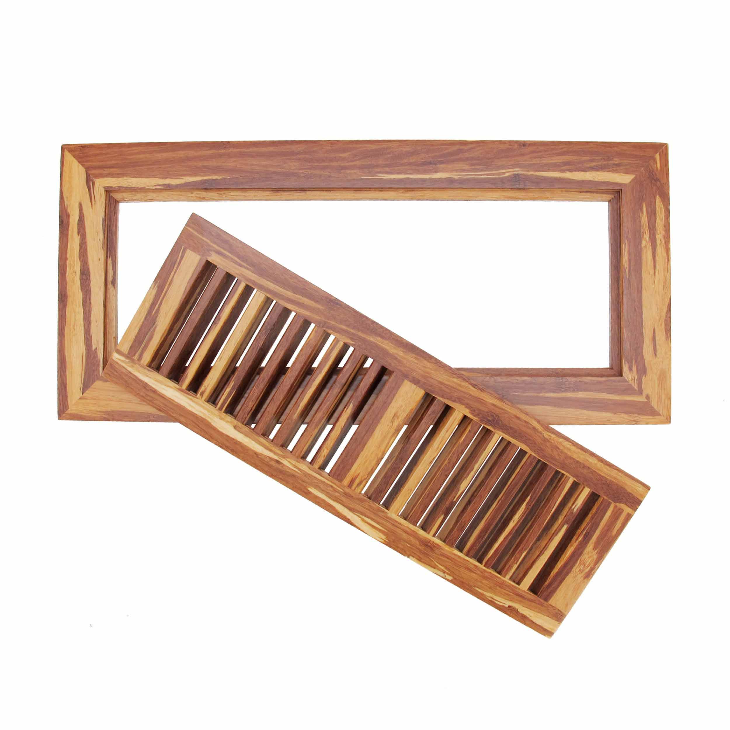Strand Woven Bamboo Floor Register Vent Cover - 6.75" x 14.75"
