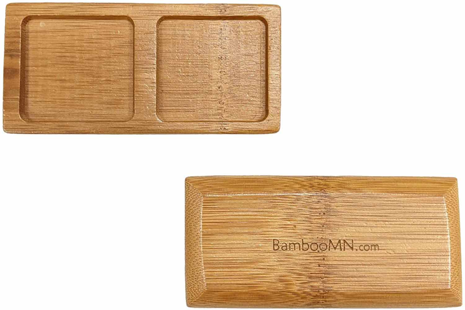 Deep Square Small Bamboo Dishes