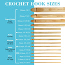 crochet hooks size chart
