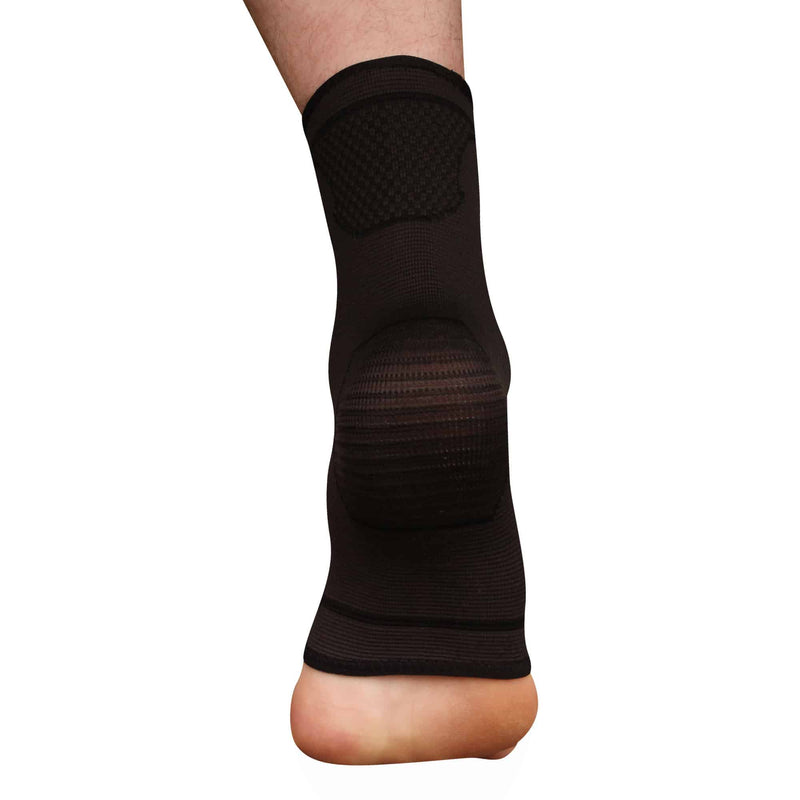 Stylish and comfortable, these light weight ankle compression sleeves work well to relieve pain and swelling and provide all day support