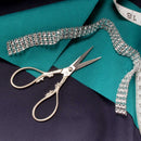Embroidery Scissors with Decorative Srollwork Motif Handles Arts and Crafts