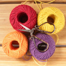 Embroidery Scissors with Traditional Chinese Handles Open Shear