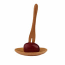 Carbonized Brown Mini Bamboo Forks