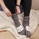 Animal crew socks for the winter
