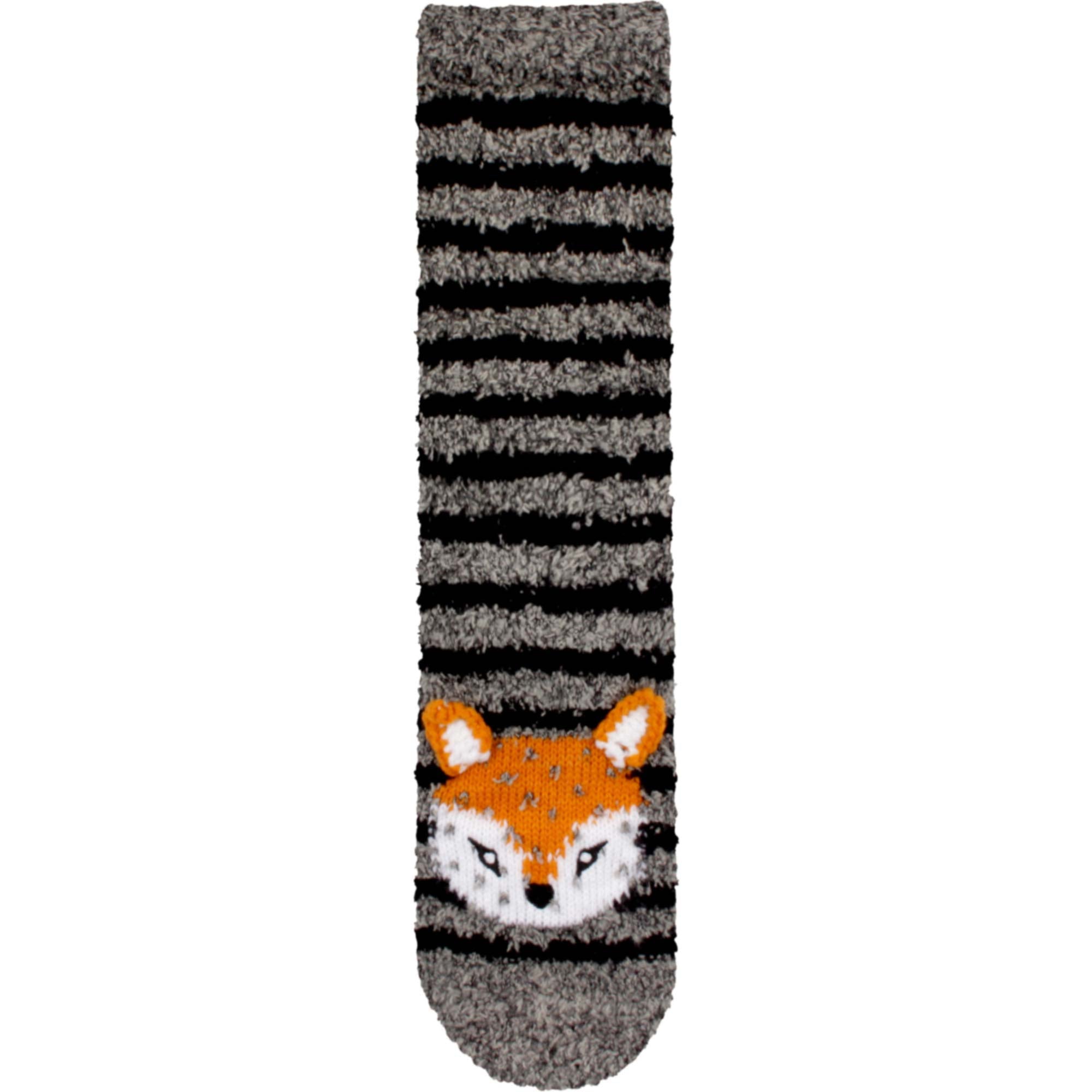 fuzzy stripe fox