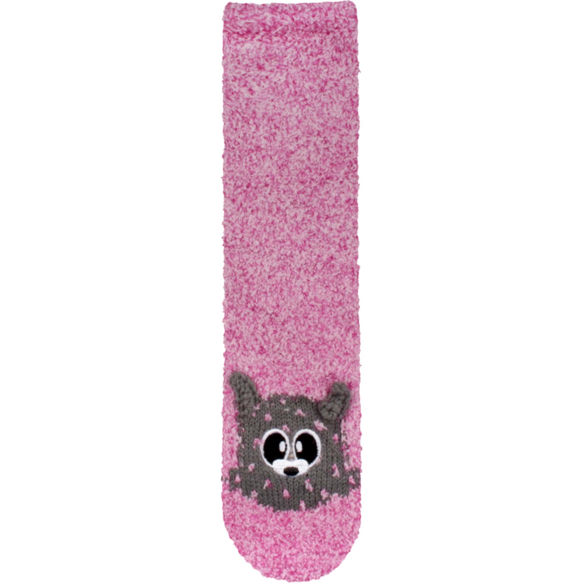 fuzzy pink raccoon