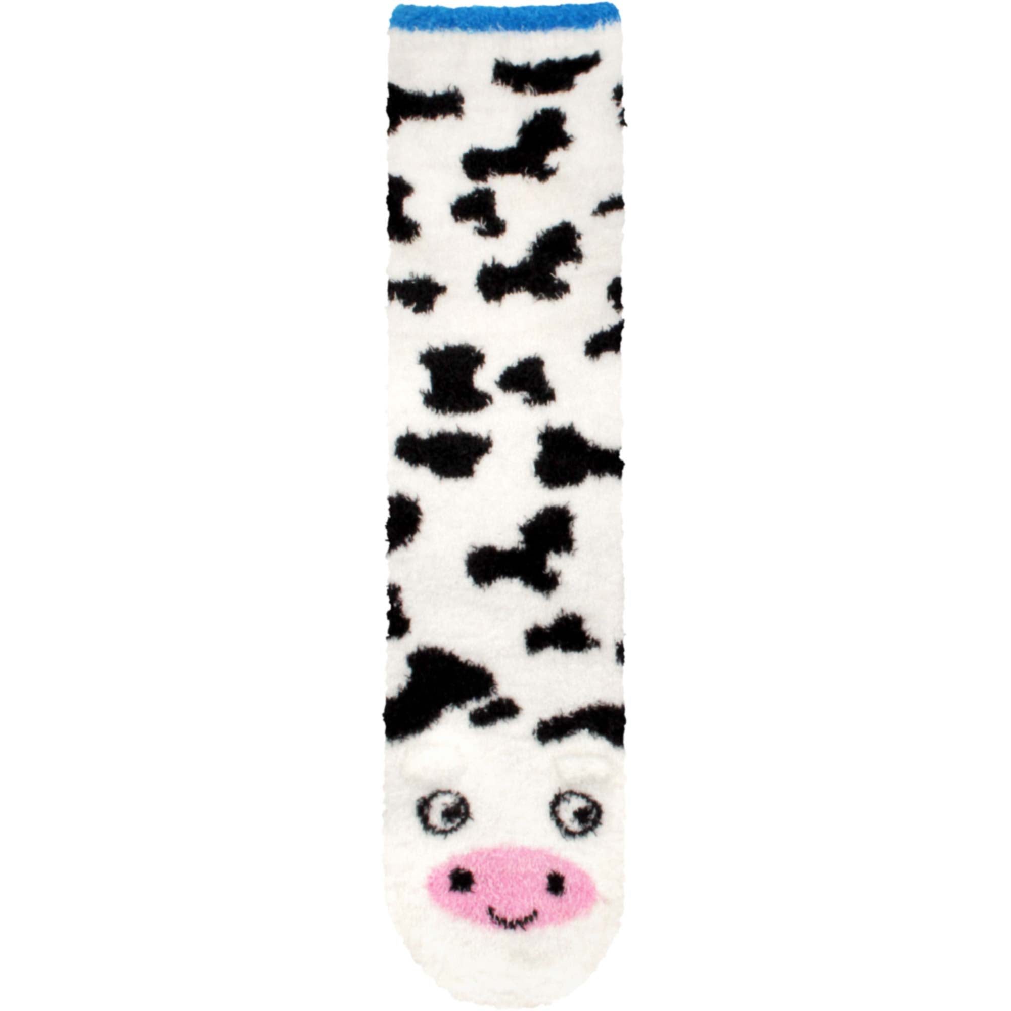 Fuzzy Animal Non-Slip Fuzzy Crew Socks
