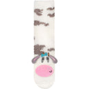 Fuzzy Animal Non-Slip Fuzzy Crew Socks