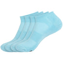 Unisex Bamboo Sports Ankle Socks: 4 Pairs