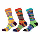 Men's Vintage Knitted Colorful Socks