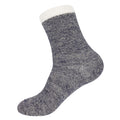 grey patterned sock