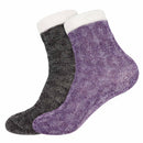 Women's Double Layer Socks - 2 Pairs