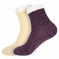 Women's Double Layer Socks - 2 Pairs