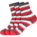 Fuzzy Heart/Stripe/Solid Sock Assortments