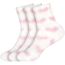 Fuzzy Heart/Stripe/Solid Sock Assortments