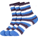 Fuzzy Heart/Stripe/Solid Sock Assortments