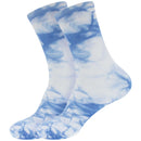 Men's Bamboo Tie Dye Crew Socks: 2 Pairs