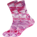 Women's Bamboo Tie Dye Crew Socks: 2 Pairs