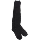 Women's Fuzzy Patterned Knee High Socks