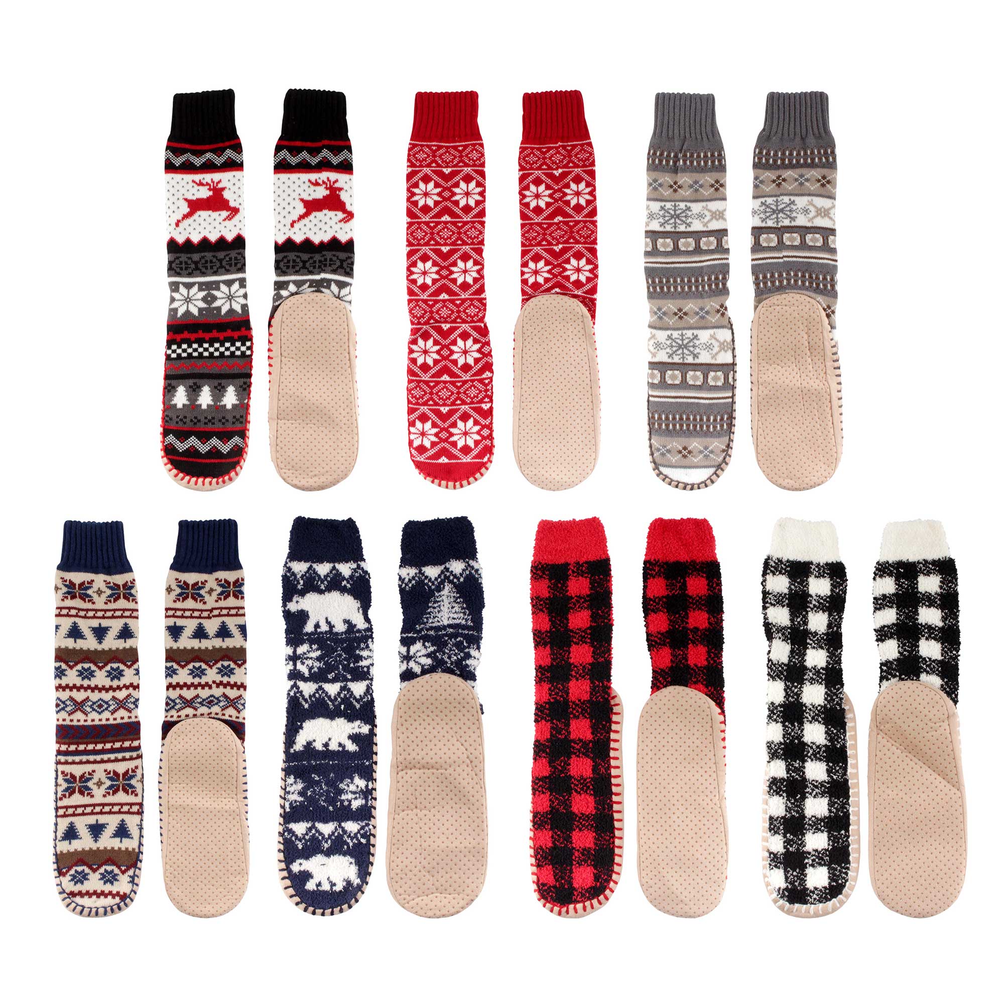 Men's Knit Slippers