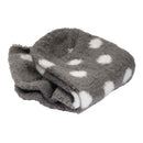 Aloe infused grey dot socks