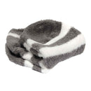 Aloe infused grey stripe socks