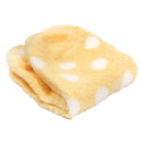 Aloe infused yellow dot socks