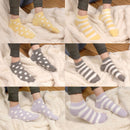 Aloe infused socks worn