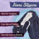 At home fuzzy slippers