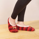 Women's Hearts Stripes Non-Slip Lined Slippers Assortments