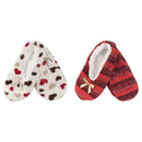 Women's Hearts Stripes Non-Slip Lined Slippers Assortments