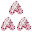 Women's Hearts Stripes Non-Slip Lined Slippers Assortments