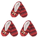 Women's Hearts Stripes Non-Slip Lined Slippers Assortments