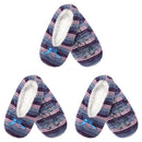 Women's Hearts Stripes Non-Slip Lined Slippers Assortments