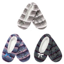 Women's Hearts Stripes Non-Slip Lined Slippers Assortments