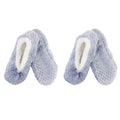 Adult Women Soft Touch Slippers Non-Slip Lined Socks, 2 Pairs