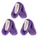 Women's Soft Touch Slippers: 3 Pairs