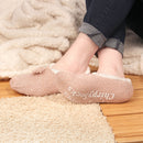 Women's Fancy Yarn Slippers: 1 Pair