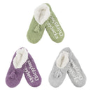 Women's Fancy Yarn Slippers: Assortments
